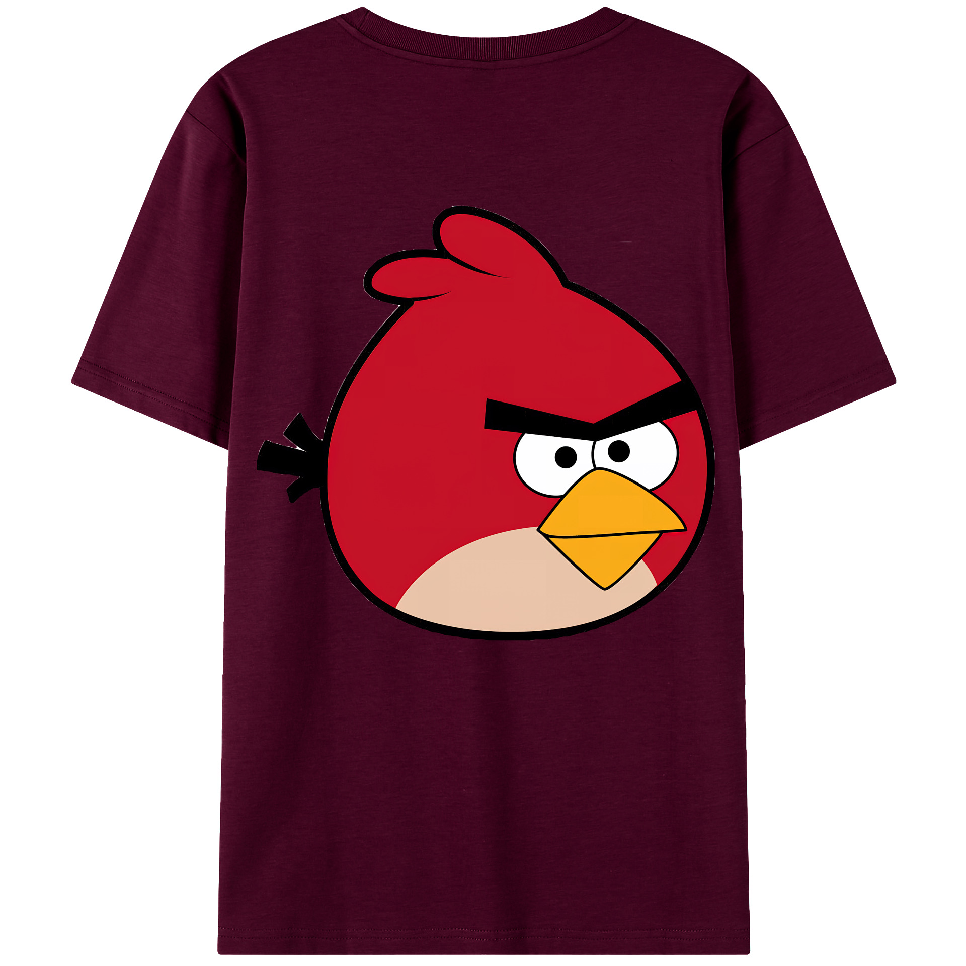 （画像用） Angry Birds アングリーバード レディース半袖Tシャツ(バックプリント)